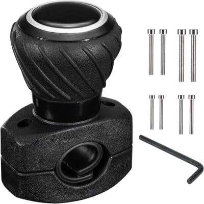 Stuurwielknop voor Auto's, Vrachtwagens en Tuinmachines - Handige Spinner voor Veiligheid en Comfort, Perfect Cadeau voor Vrienden en Familie
