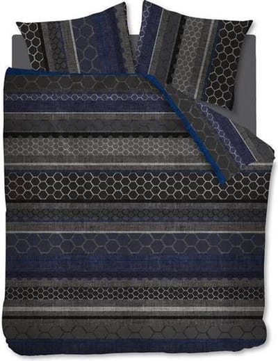 Oilily Shady Glade - Dekbedovertrek - Lits-jumeaux - 260x200/220 cm + 2 kussenslopen 60x70 cm - Grey