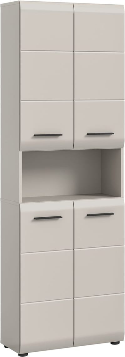 Hoge Badkast Kasjmier - Moderne Opbergoplossing 185cm - Eenvoudige Montage