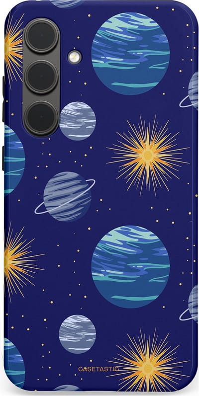 Casetastic Hoesje Geschikt voor Samsung S24 Plus - Stijlvolle Beschermende Duo-layer Case - Stralende ster