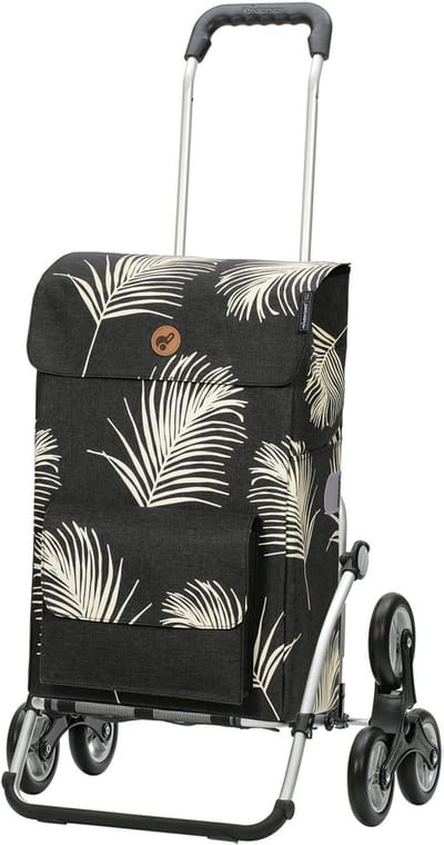 Andersen SHOPPER MANUFAKTUR Boodschappentrolley Treppensteiger Royal Shopper Signe Black Zwart 107cm