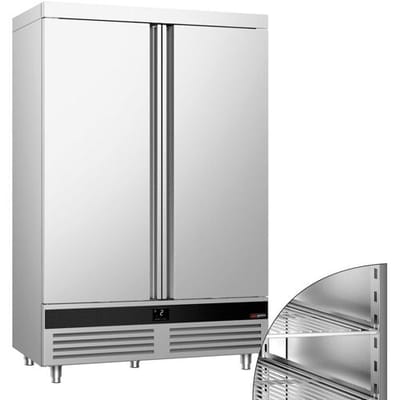 GGM Gastro Kühlschrank Edelstahl PREMIUM - GN 2/1 - 1400 Liter - mit 2 Türen