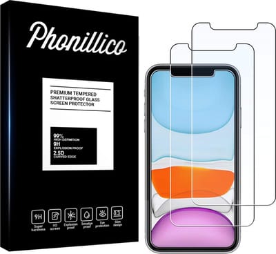 Screenprotector voor iPhone 11 - 2 stuks Beschermglas van glas Transparante glazen schermbeschermfolie