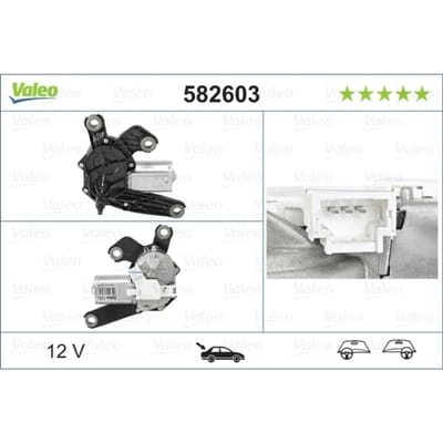 Ruitenwissermotor VALEO 582603