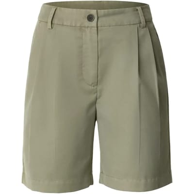 Urban Classics - Pleated Bermuda korte broek - Taille, 26 inch - Olijfgroen