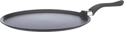 Crêpepan met anti-aanbaklaag 32 cm - Aluminium, Zwart