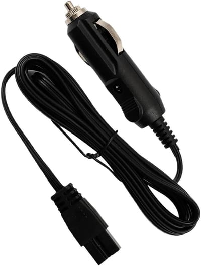 12V Kabel Stekker - Verlengsnoer Adapter - Auto Koelkast - Hittebestendige Stekker - 1.8 meter - Zwart