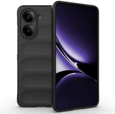 Coverup Hoesje - Geschikt voor Xiaomi Poco X7 Pro Hoesje - Coverup Hands-On Rugged Back Cover - Zwart