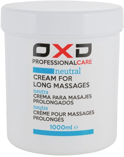 OXD Massagecrème Neutraal Pro – 1000ML| De Beste Keuze voor Langdurige Massages| sport massage