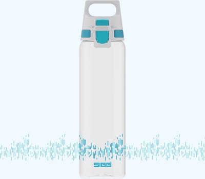 SIGG | Total Clear One MyPlanet 0.75L aqua | Tritan Drinkfles