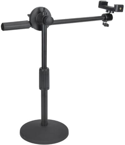 Dailygoods - Overhead Telefoon Mount - Desktop Fotografie - Flexibele Arm Beugel - Metaal - Voor Mobiele Telefoons - Geschikt voor Webcam