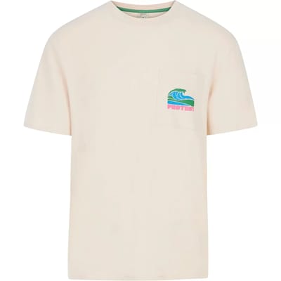 Protest Prtjake – T shirt Heren – Korte mouwen – Ronde hals – Borstzak