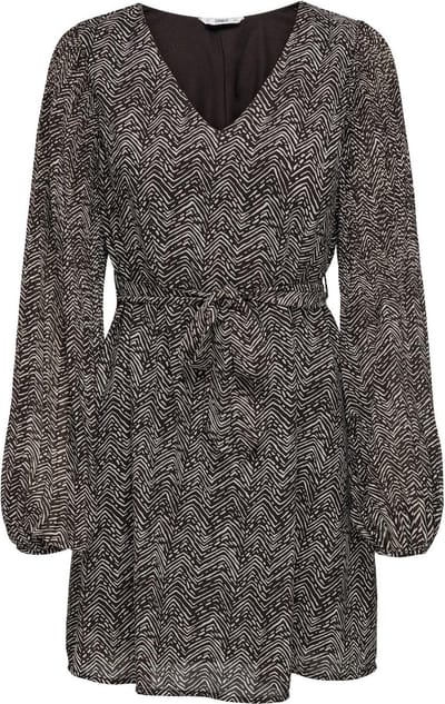 ONLY - ONLSTAR LIFE L/S PLISSE SLEEVE DRESS WVN - Dames - Mini jurken