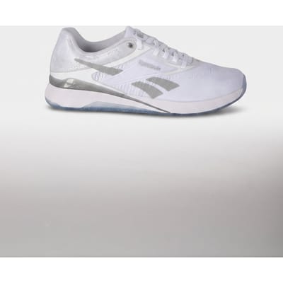 Reebok Nano X5 White/barely Grey/silver Metallic Taglia: 39 | Scarpe da Allenamento Outlet | Donna | Bianco