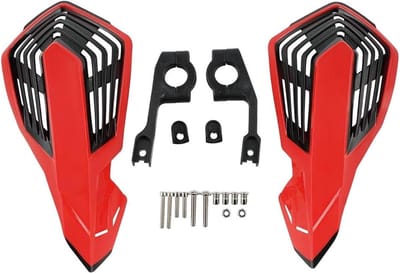 Motor Handkappen - Stuur Beschermers - Bescherming Stuur - Universele Pasvorm - 7/8 inch - Rood