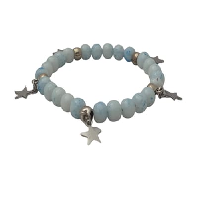 Kralenarmband-Teen Blue Star