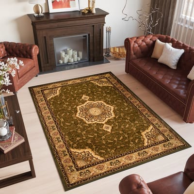 Tapiso Yesemek Vloerkleed Oriental Woonkamer Tapijt Maat- 70x140