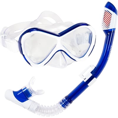 Atlantis Abaco Combo - Snorkelset - Duikbril - Snorkel - Kinderen - Blauw