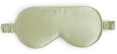 Dore & Rose - Slaapmasker - Oogmasker - Zijden Slaapmasker Voor Mannen en Vrouwen - Deep Sleep Mask - Eye Mask - Verduisterend - Wallen - Olive - Nº 81 Lueur d'olive