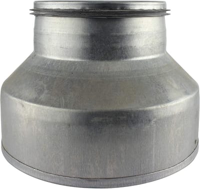 Flexibele Reductie Buis voor Ventilatie - Aluminium 100 mm naar 150 mm