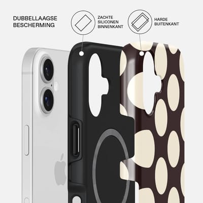 Burga Tough Backcover geschikt voor MagSafe geschikt voor iPhone 17 - Spot On