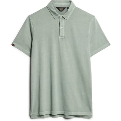 Superdry Studios Jersey Korte Mouw Poloshirt Groen XL Man