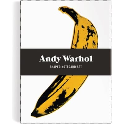 Andy Warhol Shaped Notecard Set - Galison