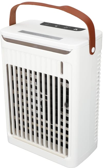 Dailygoody - Draagbare Airconditioner - Mini Luchtkoeler - 4-in-1 Functie - Compact Formaat - Vochtbestrijdend - USB Aansluiting - Geschikt voor Thuis...