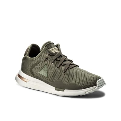 Le Coq Sportif Solas Sparkly/S Damestrainers Donkergroen