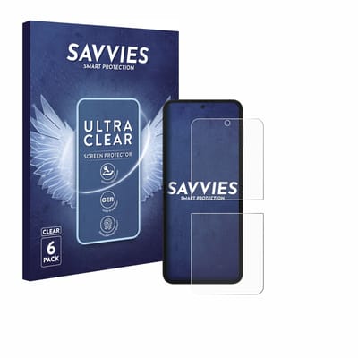 Savvies - Screenprotector voor Samsung Galaxy Z Flip 7 FE - Folie Beschermfolie transparant 6 Stuks