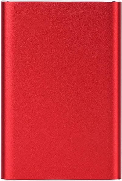 Externe Harde Schijf - Draagbare Opslag - Bestanden Opslaan - Snelle USB 3.0 - 25 inch - Rood