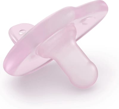 Philips Avent Soothie Fopspeen - 0 tot 6 Maanden - 2 Speentjes - Roze/Donkerroze