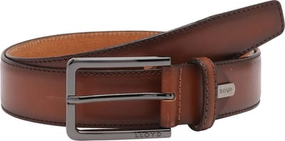 LLOYD Leren Riem Men's Leather Belt W85 Whisky Bruine