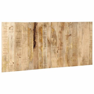 vidaXL - Hoofdbord - 180 - cm - massief - ruw - mangohout