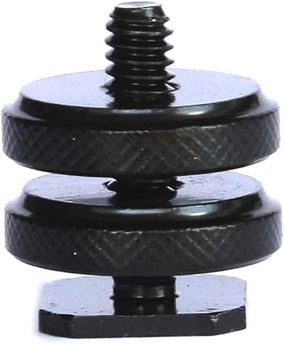 Camera Accessoire - Hot Shoe Adapter - Apparatuur Monteren - Met 1/4 Inch Schroefdraad
