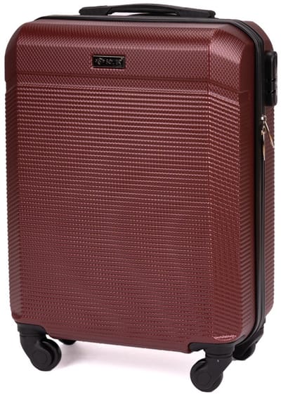 Solier STL945 - Handbagagekoffer S 20 inch - Hardcase ABS Plus - Cijferslot - 4 zwenkwielen - Bruin