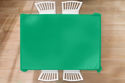 Tafelkleed - Tafellaken - 220x150 cm - Groen - Bos - Kleuren - Binnen en Buiten