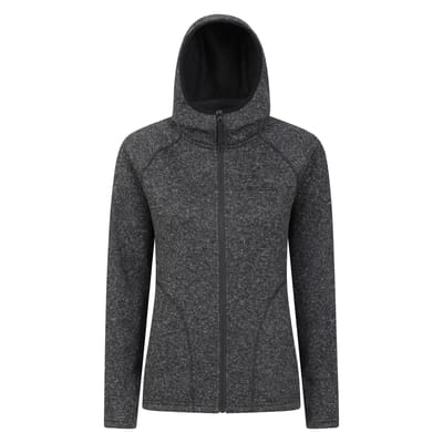 Mountain Warehouse Dames/dames Nevis Full Zip Hoodie (Zwart)