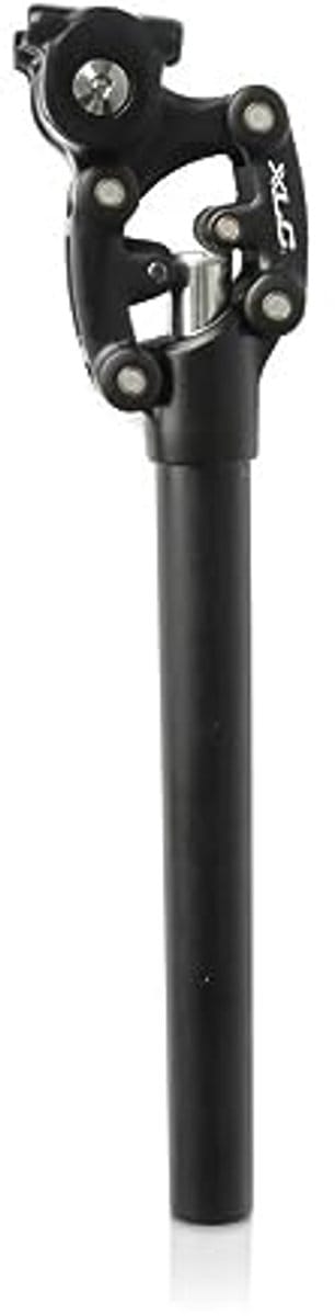 Zadelpen - Fietszadelpen Zadelbuis - Comfortabel Fietsen - Parallellogram Systeem - 350 mm - Zwart