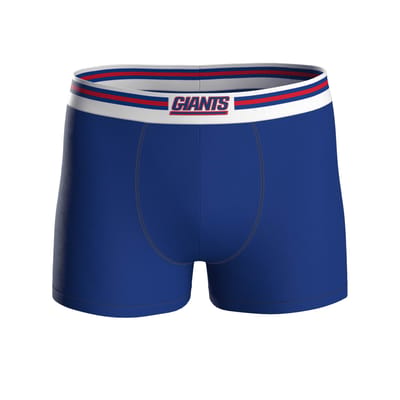NFL New York Giants 3-Pack 95% Cotton Boxers | Green/Grey/Black Size M voor Sport Fanzone