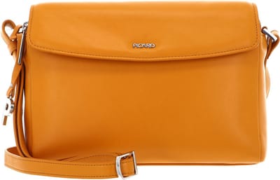 PICARD Leren Schoudertas Really Crossbody Bag Wintersun Oranje