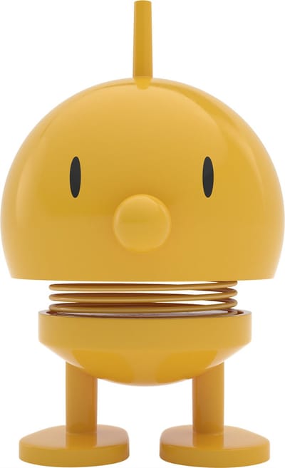Hoptimist Bumble Beeldje - S - Geel - Beeldjes Decoratie voor Kantoor, Kamer en Woonkamer - Cadeau Idee voor Mannen, Vrouwen en Kinderen