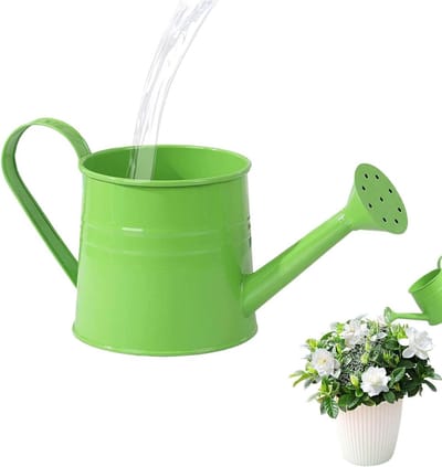 Tuingieter 1 liter - Planten water geven - Planten verzorgen - Ruimtebesparend design - 13 x 12 x 13 cm