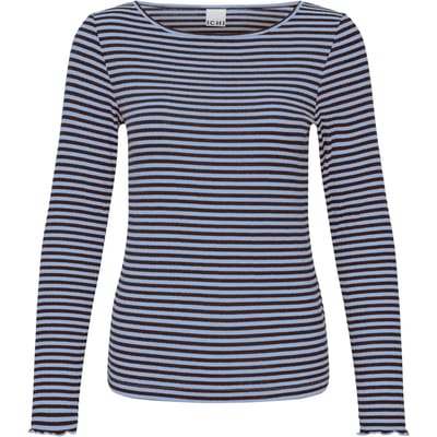 Dames-T-shirt met lange mouwen Ichi IHCella