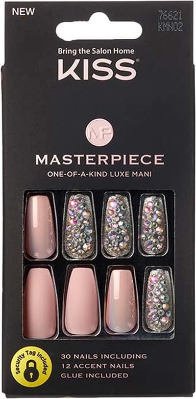 Kiss Gellak Masterpiece Nails - Kunstnagels - Inclusief nagellijm - 30 stuks - Everytime I Slay