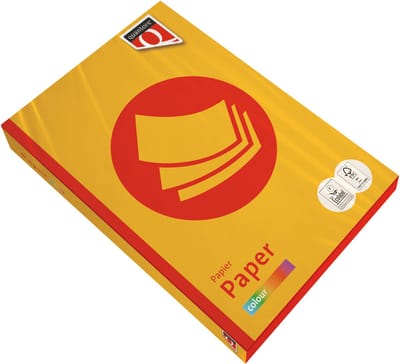 Kopieerpapier quantore colour a4 80gr diepgeel | 5 stuks