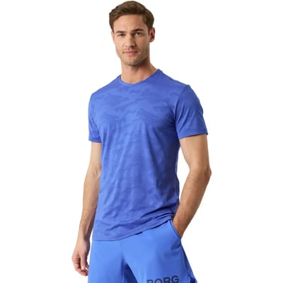 Bjorn Borg BORG PERFORMANCE T-SHIRT AMPARO BLUE 10003934-bl130