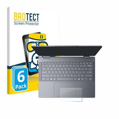 Screenprotector 6 Stuks voor Lenovo IdeaPad 5 2-in-1 14" Touchpad Beschermglas transparant