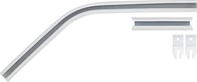 Intensions bocht 135° inclusief verbinder - wit - voor plus rail
