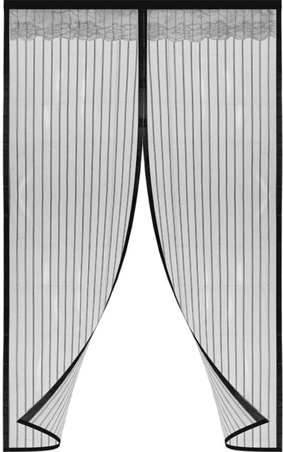 90 x 210 cm Vliegengordijn Magnetisch - Insectenhor Horgordijnen - Hordeuren - Deurgordijn - Horgordijn Deur - Lamellenhor Zonder Boren